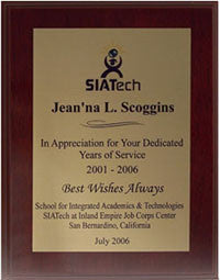 Mahogany Gold Plaque | Gloss Finish