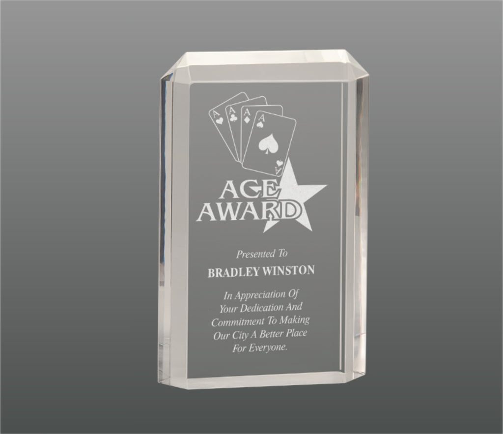Clear Premier Acrylic Award