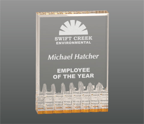 Gold Mirage Acrylic Award
