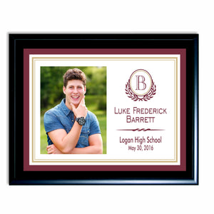 Graduation Plaque with monogram