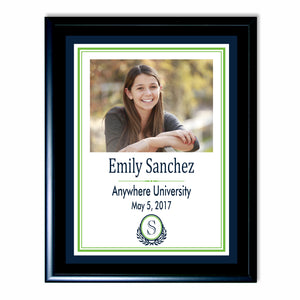 Graduation Plaque with monogram