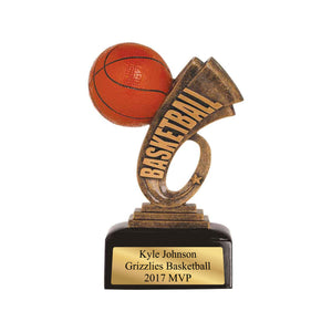 Basketball Headline Resin