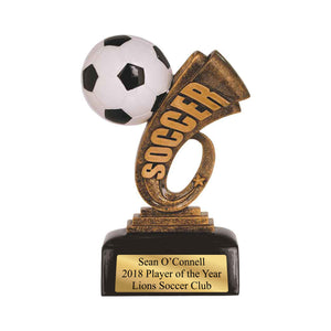Soccer Headline Resin