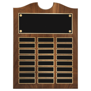 Walnut Perpetual Plaque