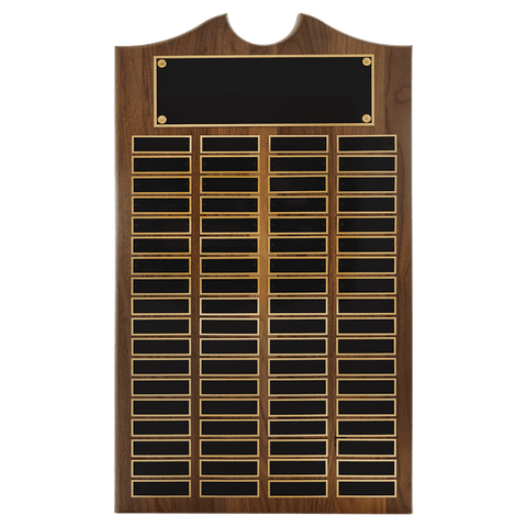 Walnut Perpetual Plaque