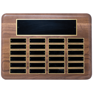 Walnut Landscape Perpetual Plaque