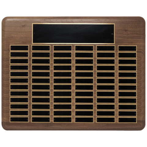 Walnut Landscape Perpetual Plaque