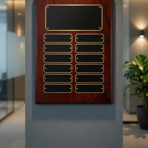 Rosewood Perpetual Plaque